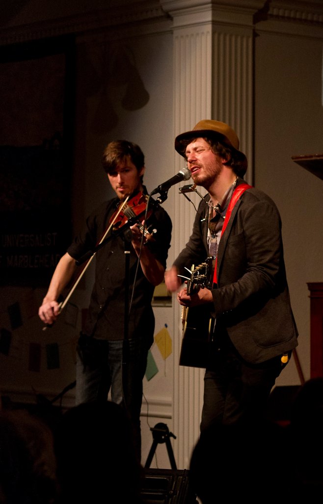 John Gallagher Jr. and David Delaney from the Whiskey Boys